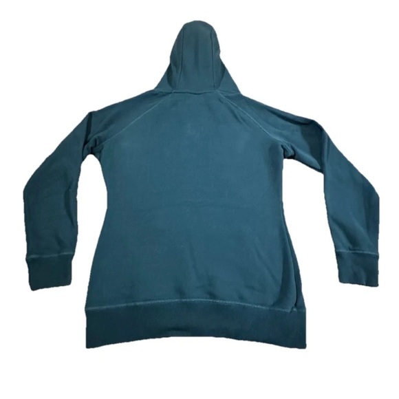 Gymshark Women’s Hoodie Sweatshirt Medium TEAL Workout Gym Pullover Sweater EUC - Picture 4 of 4